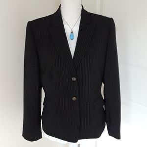 Tahari Pin Stripe Blazer